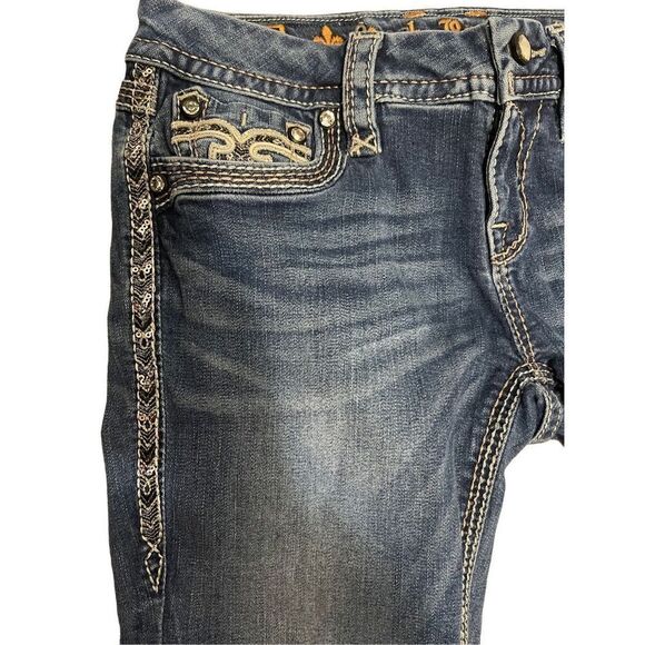 Rock Revival Hans Straight Jeans Size 28 - Picture 3 of 6